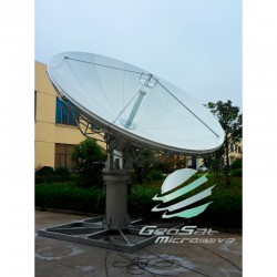 GeoSat 5.3 Meter C-Band (5.85~6.725, 3.4~4.2 GHz) Earth Station Antenna