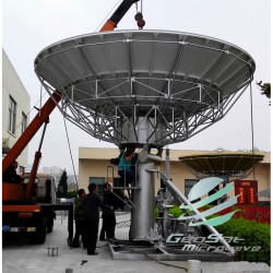 GeoSat 6.2 Meter C-Band (5.85~6.725, 3.4~4.2 GHz) Earth Station Antenna