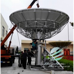 GeoSat 6.2 Meter KU-Band (13.75~14.5, 10.7~12.75 GHz)  Earth Station Antenna