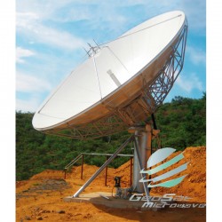 GeoSat 7.3 Meter C-Band (5.85~6.725, 3.4~4.2 GHz) Earth Station Antenna