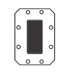 GeoSat Microwave Flexible Waveguide Custom Flange Rectangular Miniature Contact